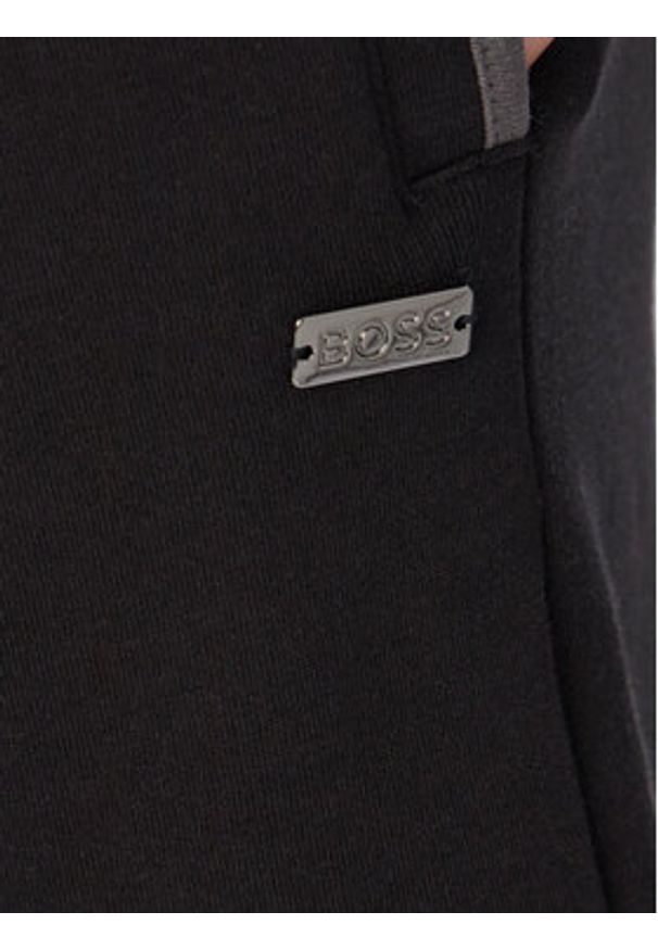 BOSS Szorty sportowe Sense 50561490 Czarny Regular Fit. Kolor: czarny. Materiał: bawełna. Styl: sportowy