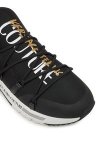 Versace Jeans Couture Sneakersy 78YA3SA6 Czarny. Kolor: czarny. Materiał: materiał #3