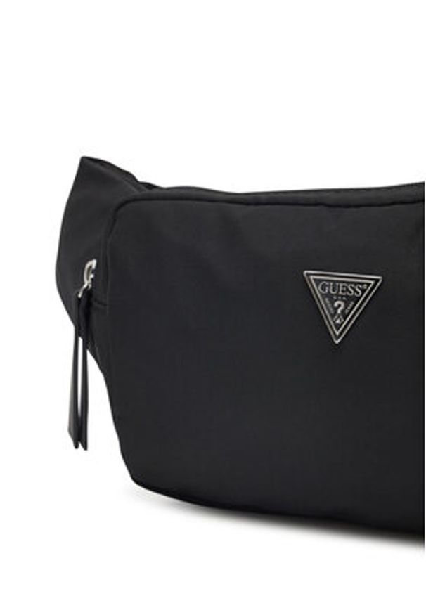 Guess Saszetka nerka M4BZ24 WGJP2 Czarny. Kolor: czarny. Materiał: materiał