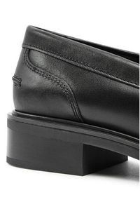 TOMMY HILFIGER - Tommy Hilfiger Loafersy FW0FW08257 Czarny. Kolor: czarny. Materiał: skóra