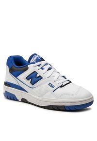 New Balance Sneakersy BB550SN1 Biały. Kolor: biały. Materiał: skóra