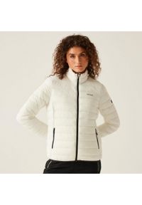 Regatta - Kurtka turystyczna damska Marizion pikowana. Kolor: biały. Sport: outdoor, turystyka piesza #1