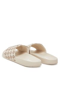 DKNY Klapki Zella K2533210 Beżowy. Kolor: beżowy. Materiał: materiał #3