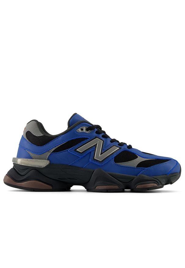 Buty New Balance U9060NRH - niebieskie. Okazja: na co dzień. Kolor: niebieski. Materiał: guma, materiał, skóra, syntetyk. Szerokość cholewki: normalna