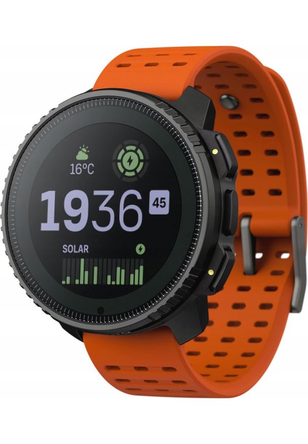 SUUNTO - Smartwatch Suunto Suunto Vertical Solar 3,56 cm (1.4") Igłowy 49 mm 280 x 280 px Ekran dotykowy Czarny GPS. Rodzaj zegarka: smartwatch. Kolor: czarny