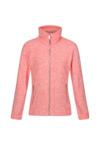 Regatta - Polar damski Azaelia pełny suwak. Kolor: różowy. Materiał: polar. Sezon: zima. Sport: turystyka piesza #1