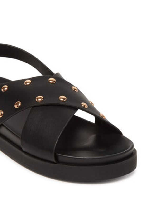 ONLY Shoes Sandały Onlminnie 15 15341322 Czarny. Kolor: czarny. Materiał: skóra