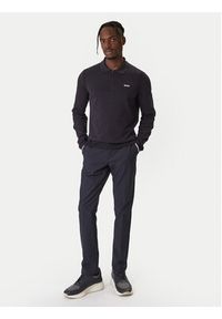 BOSS Sweter Ever 50551688 Granatowy Regular Fit. Kolor: niebieski. Materiał: bawełna #3