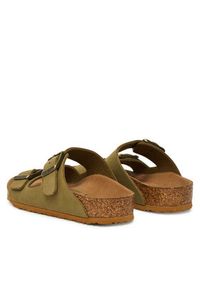 Birkenstock Klapki Arizona Kids Vegan 1027829 S Zielony. Kolor: zielony. Materiał: skóra #3