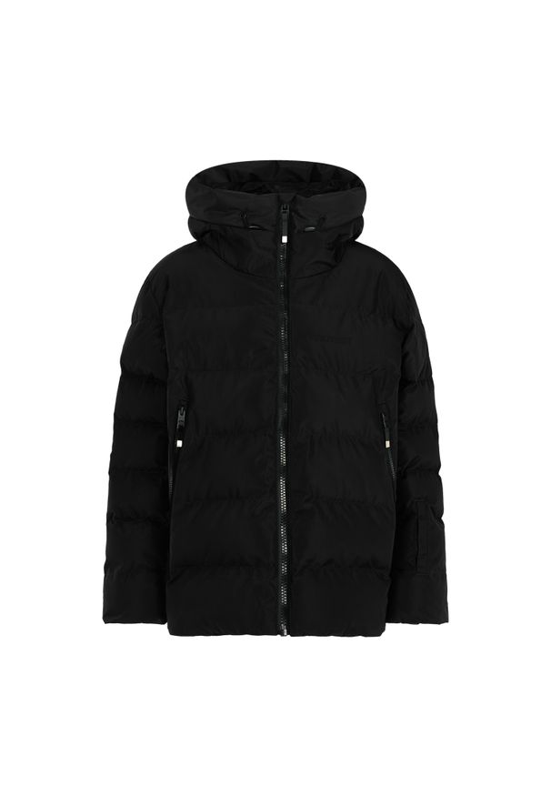 Dziecięca kurtka narciarska Protest Dillon. Kolor: czarny. Sezon: zima. Sport: narciarstwo