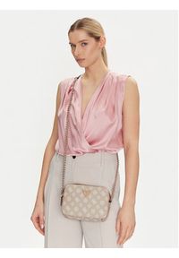 Guess Torebka HWPG78 79140 Beżowy. Kolor: beżowy. Materiał: skórzane #5