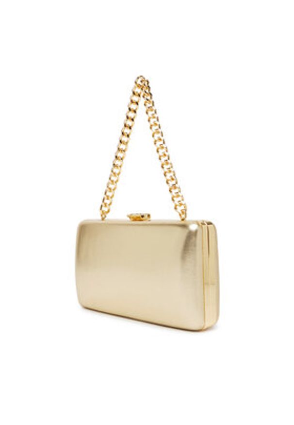 Lauren Ralph Lauren - LAUREN RALPH LAUREN Torebka 431P15648001 Złoty. Kolor: złoty. Materiał: skórzane