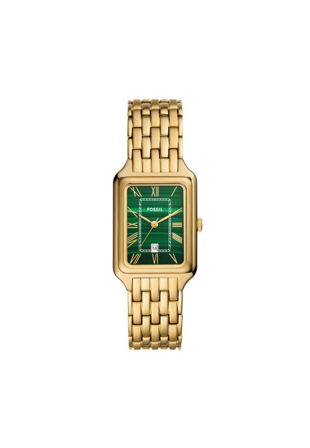 Fossil Zegarek Raquel ES5341 Złoty. Kolor: złoty