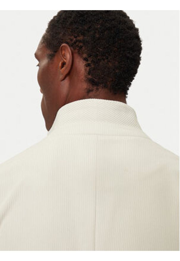 BOSS - Boss Marynarka P-Hanry 50527909 Écru Slim Fit. Materiał: syntetyk