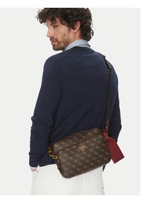 Guess Saszetka HMMILO P5222 Brązowy. Kolor: brązowy. Materiał: skóra #8