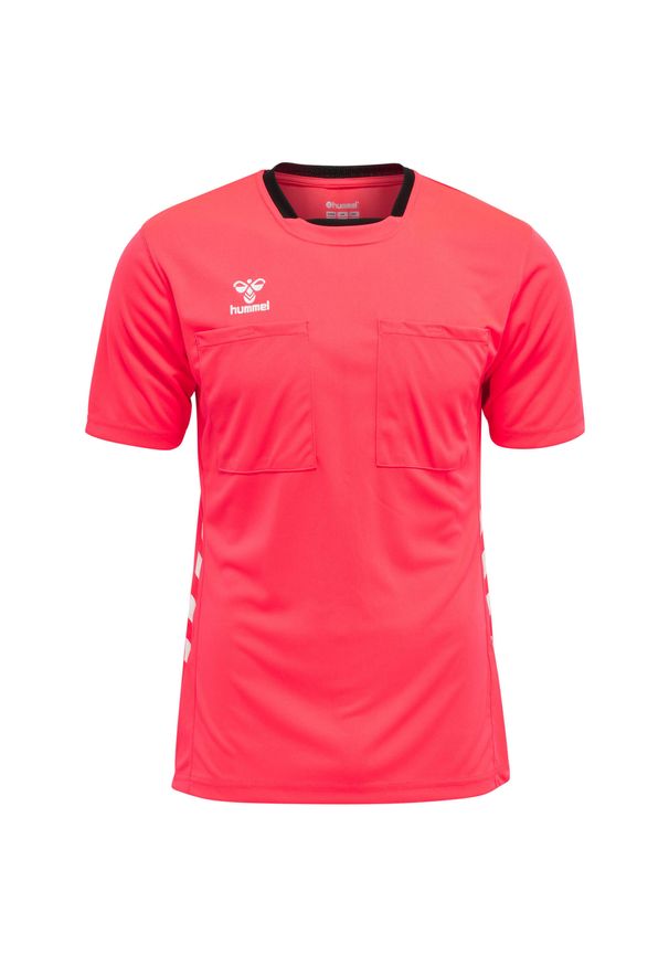 Koszulka Hummel hmlreferee chevron. Kolor: różowy. Sport: piłka nożna