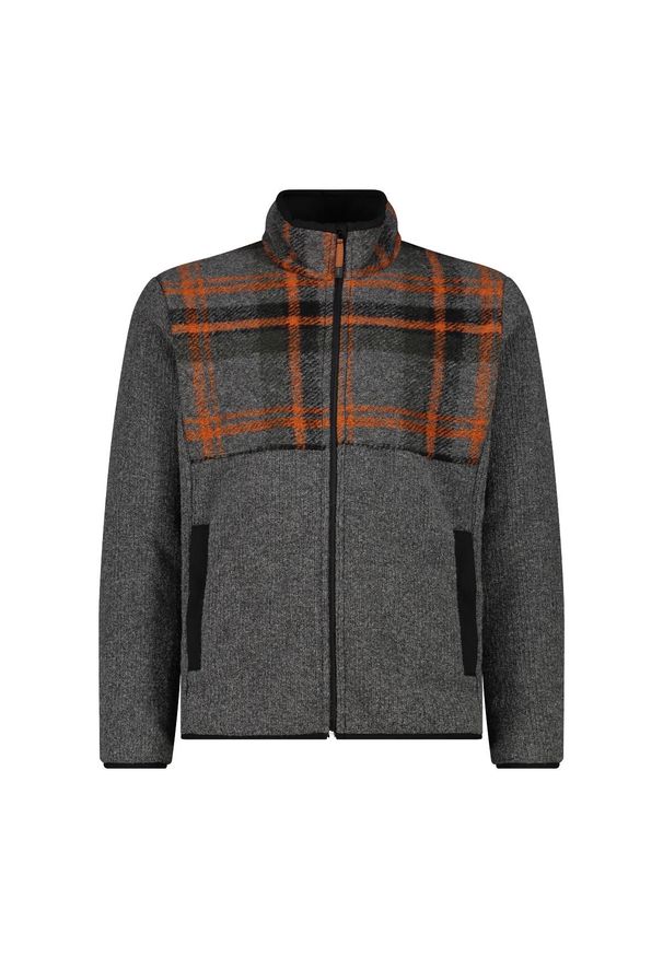 Bluza męska turystyczna CMP 34M0727. Kolor: szary. Styl: sportowy. Sport: turystyka piesza