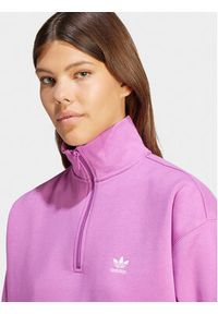 Adidas - adidas Bluza Essentials IR5941 Różowy Loose Fit. Kolor: różowy. Materiał: syntetyk #4