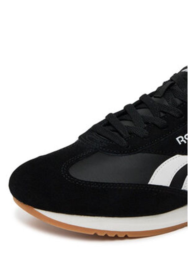 Reebok Sneakersy FIORI AR30309MBWT Czarny. Kolor: czarny. Materiał: zamsz, skóra