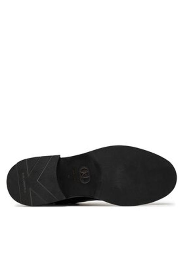 Karl Lagerfeld - KARL LAGERFELD Półbuty KL11423A Czarny. Kolor: czarny. Materiał: skóra