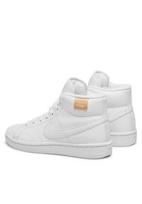 Nike Sneakersy Court Royale 2 Mid CT1725 100 Biały. Kolor: biały. Materiał: skóra #6
