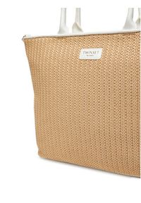 TwinSet - TWINSET Torebka 251TB7382 Beżowy. Kolor: beżowy. Materiał: skórzane #5