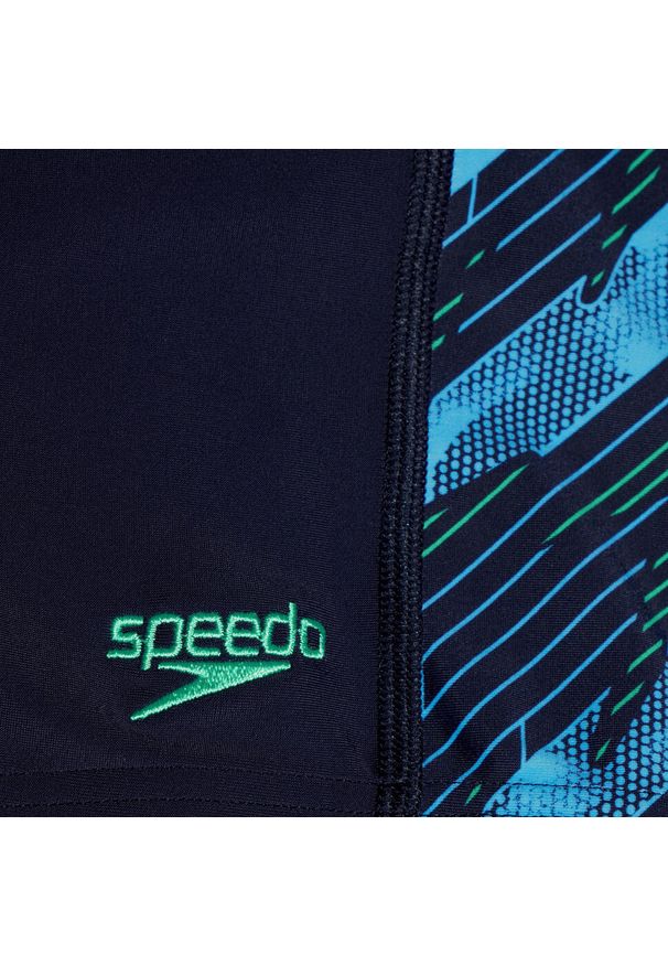Kąpielówki chłopięce spodenki kąpielowe Speedo Hyperboom. Kolor: wielokolorowy, niebieski, zielony