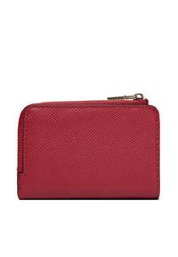 Guess Mały Portfel Damski Laurel II Slg SWZG74 59156 Czerwony. Kolor: czerwony. Materiał: skóra