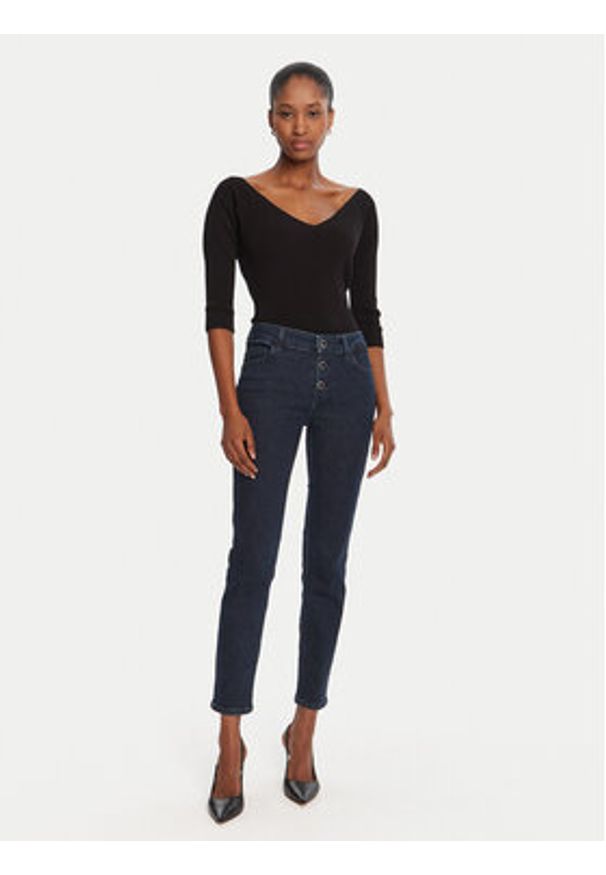 Liu Jo Jeansy UF5006 D4646 Granatowy Regular Fit. Kolor: niebieski