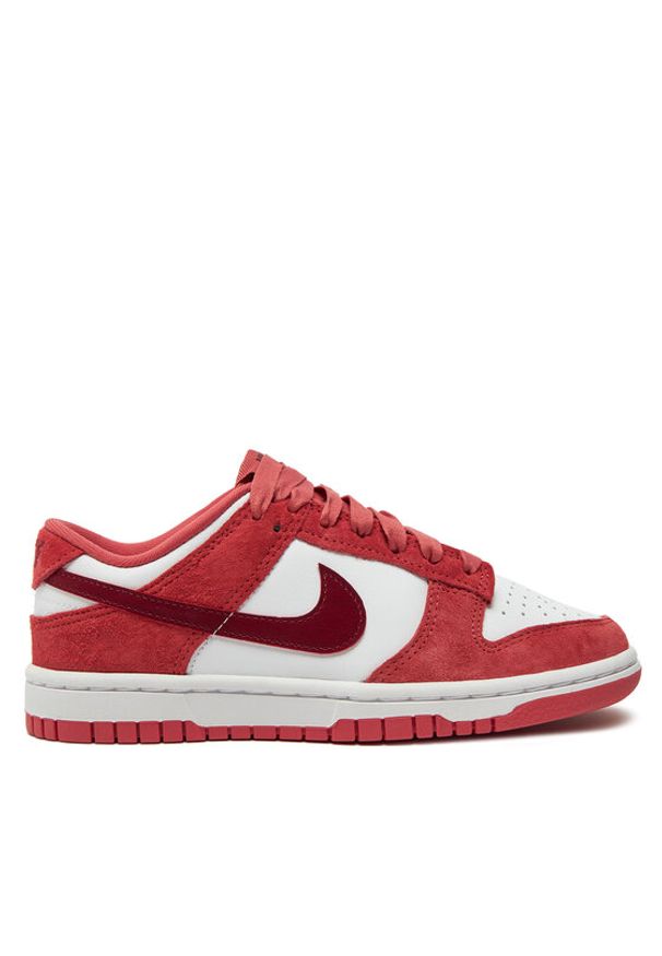 Nike Sneakersy Dunk Low Vday FQ7056 100 Biały. Kolor: biały. Materiał: skóra, zamsz