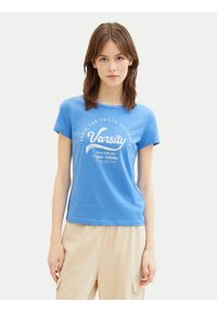 Tom Tailor Denim T-Shirt 1040185 Niebieski Regular Fit. Kolor: niebieski. Materiał: bawełna #1