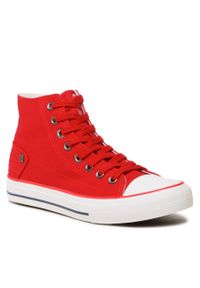 BIG STAR SHOES - Trampki Big Star Shoes DD274334 Red. Kolor: czerwony. Materiał: materiał