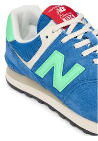 New Balance Sneakersy U574BSC M Niebieski. Kolor: niebieski. Materiał: zamsz, skóra. Model: New Balance 574 #2
