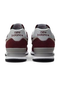 Buty New Balance ML574EVM czerwone. Okazja: na co dzień. Kolor: czerwony. Materiał: materiał, zamsz, syntetyk, guma. Szerokość cholewki: normalna. Model: New Balance 574 #3