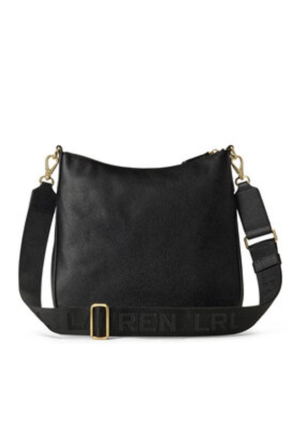Lauren Ralph Lauren - LAUREN RALPH LAUREN Torebka 431970152001 Czarny. Kolor: czarny. Materiał: skórzane