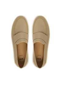 BOSS Półbuty Randal 50563163 Beżowy. Kolor: beżowy. Materiał: skóra #5