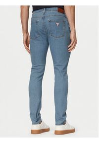 Guess T-Shirt M6GI21 K3053 Granatowy Regular Fit. Kolor: niebieski. Materiał: bawełna #5