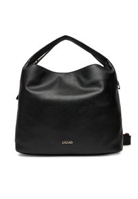 Liu Jo Torebka Esc L Hobo AF5057 E0058 Czarny. Kolor: czarny. Materiał: skórzane
