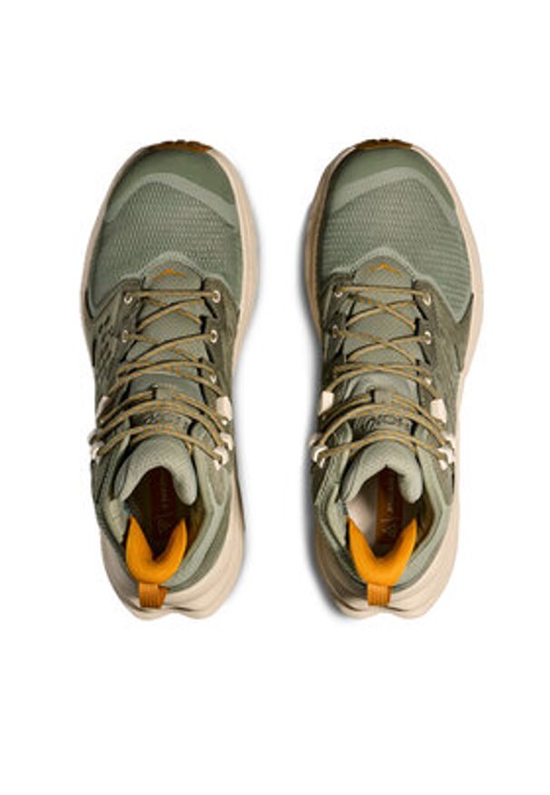 HOKA - Hoka Trekkingi Anacapa 2 Mid Gtx 1141633F Khaki. Kolor: brązowy. Materiał: materiał. Sport: turystyka piesza