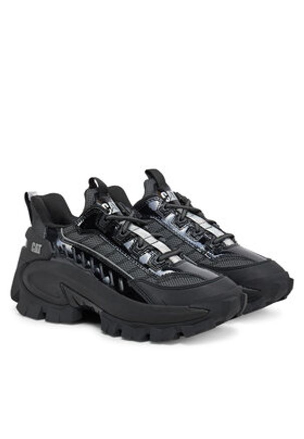 CAT Footwear Sneakersy Intruder Max Lace Chrometallic P726284 Czarny. Kolor: czarny. Materiał: materiał