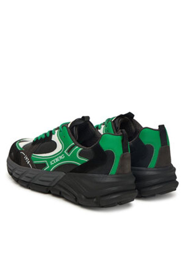 Iceberg Sneakersy IU1706 Beżowy. Kolor: beżowy. Materiał: materiał