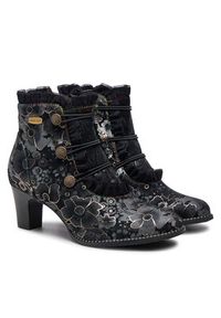Laura Vita Botki Elcodieo 224 Czarny. Kolor: czarny. Materiał: skóra #6