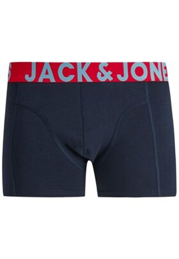 Jack & Jones - Jack&Jones Komplet 3 par bokserek Crazy Solid 12151349 Kolorowy. Materiał: bawełna. Wzór: kolorowy