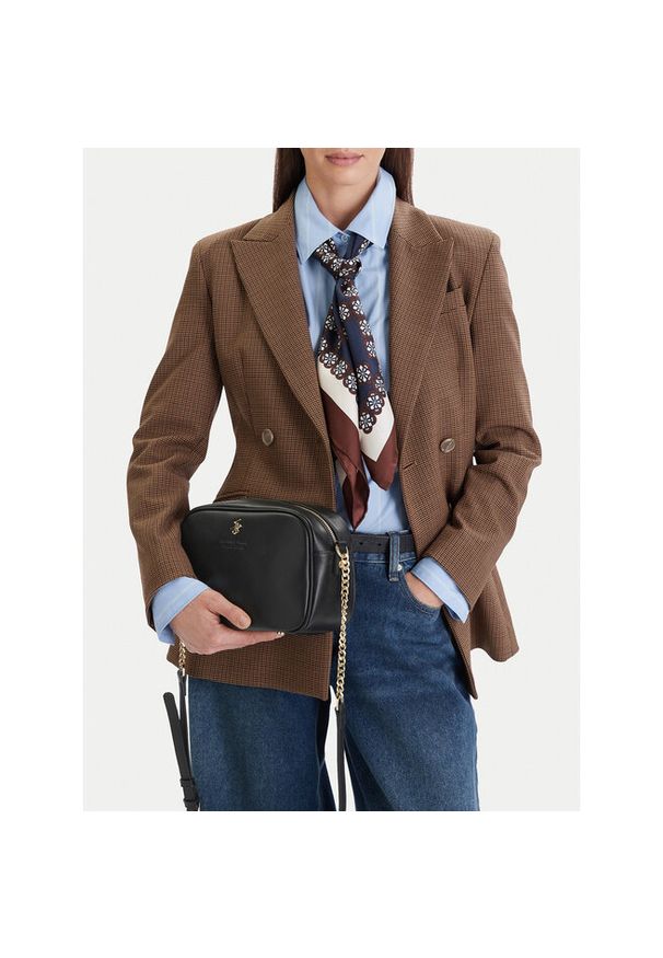 Torebka Beverly Hills Polo Club. Kolor: czarny