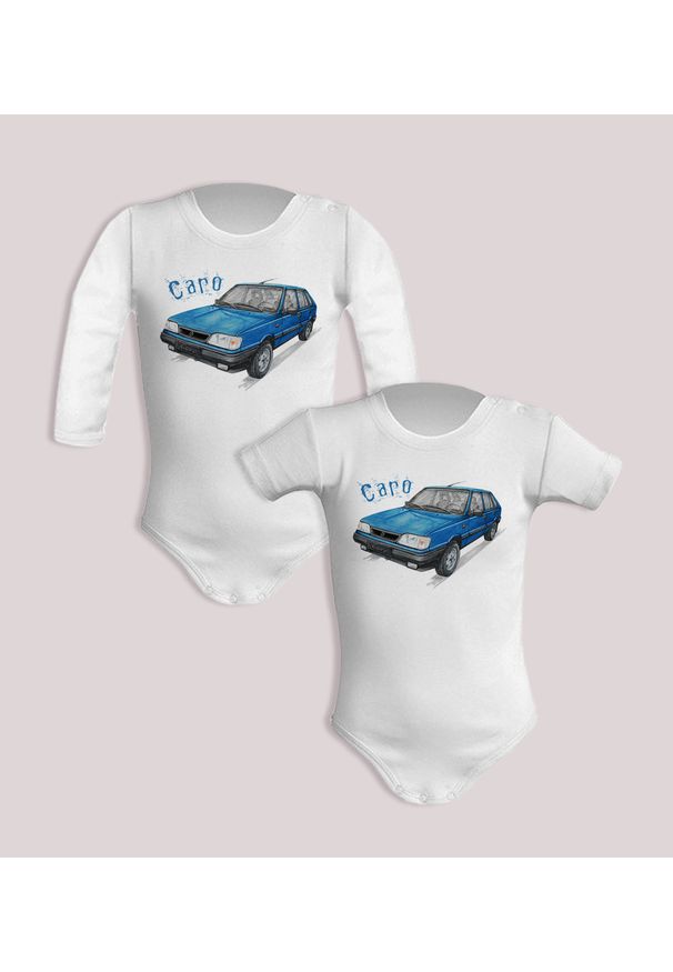nikiniki - Polonez Caro — body (Rozmiar: 3M; Długość rękawa: krótki; Rodzaj nadruku: Polonez Caro). Materiał: bawełna. Wzór: nadruk