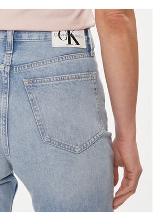 Calvin Klein Jeans Jeansy J20J222779 Niebieski Straight Fit. Kolor: niebieski