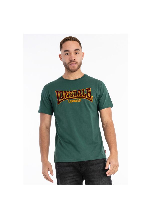 Koszulka Lonsdale Classic. Kolor: zielony