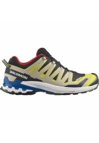 salomon - Męskie buty do biegania w terenie Salomon Xa Pro 3D V9 Gtx. Kolor: żółty, wielokolorowy, czarny