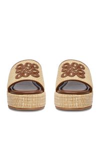 Nine West Klapki EO-259-8201 Beżowy. Kolor: beżowy. Materiał: syntetyk #2