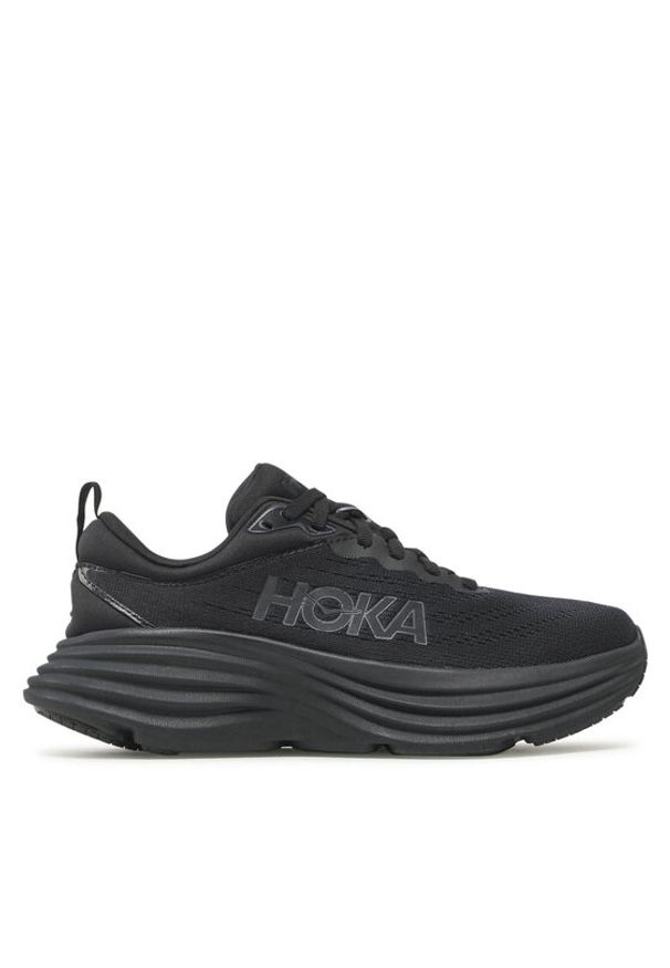 HOKA - Hoka Buty do biegania Bondi 8 1127952 Czarny. Kolor: czarny. Materiał: materiał